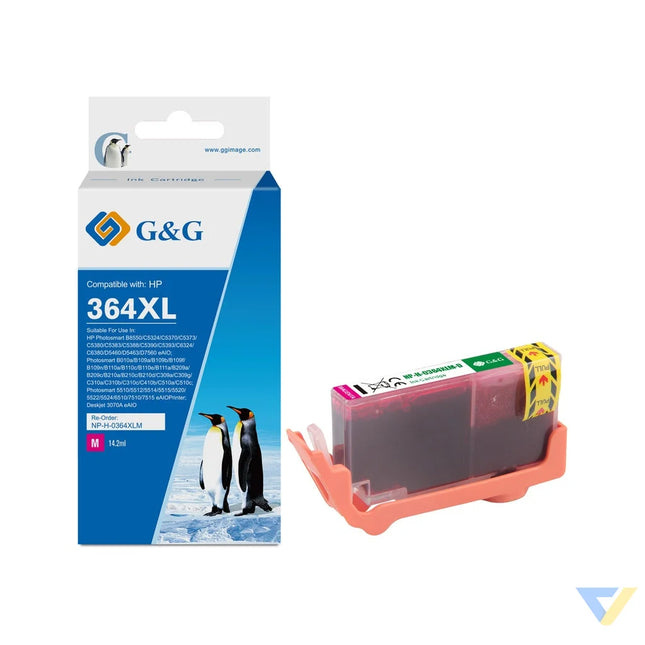 G&G Compatible HP CB324EE (HP364XL) Ink M-0