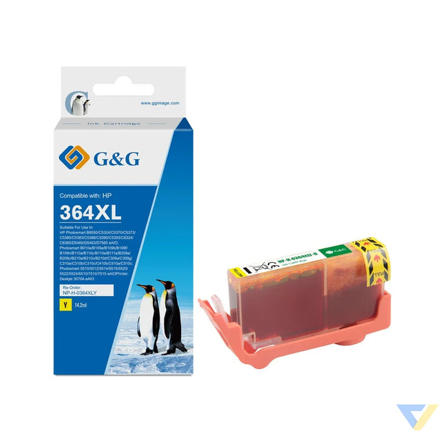 G&G Compatible HP CB325EE (HP364XL) Ink Y-0
