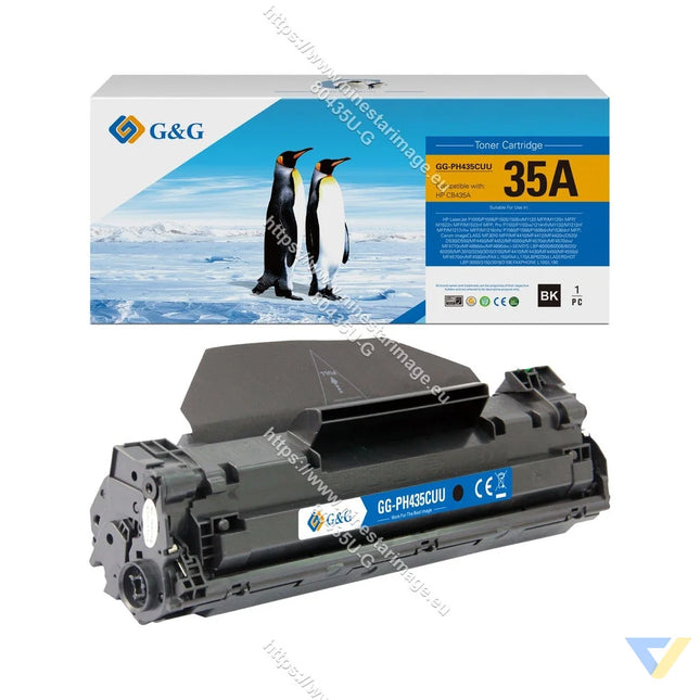 G&G Compatible HP CB435A/CB436A/CE285A/CRG125/CRG712/CRG713/CRG725/CRG312/CRG313/CRG325/CE278A/CRG126/CRG128/CRG726/CRG728/CRG326/CRG328 Toner Mono-0
