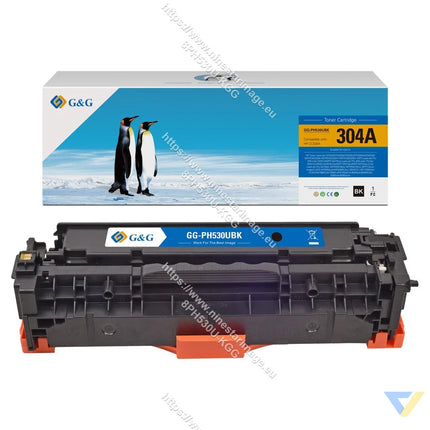 G&G Compatible HP CC530A/CE410X/CF380X/CRG118BK/CRG718BK/CRG318BK; Toner Black-0