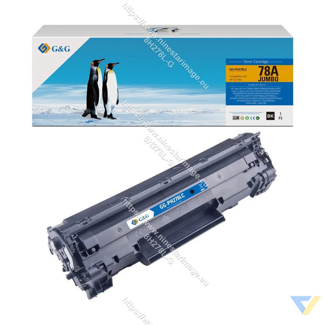 G&G Compatible HP CE278A/CRG126/CRG128/CRG726/CRG728/CRG326/CRG328 Toner Mono-0