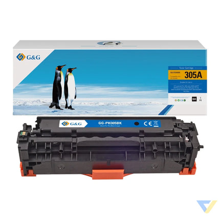 G&G Compatible HP CE410A Toner Black-0
