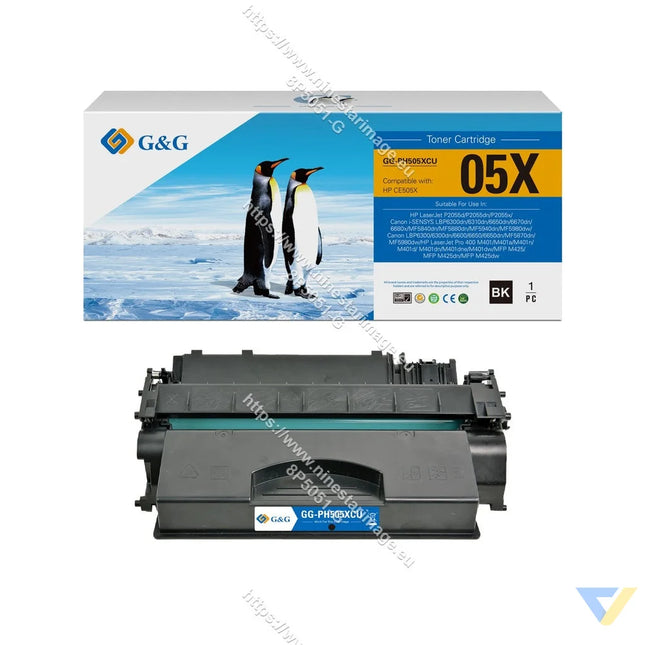 G&G Compatible HP CE505X/CF280X/CRG119II/CRG719H/CRG519II/CRG319II Toner Mono-0
