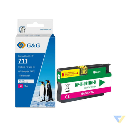G&G Compatible HP CZ131A(HP711) Ink M-0