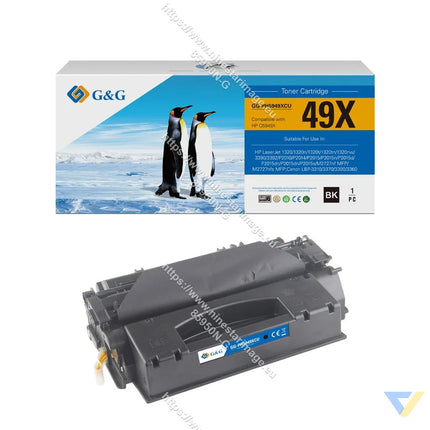 G&G Compatible HP Q5949X/Q7553X/CRG108H/CRG708H/CRG715H/CRG508II/CRG515II/CRG308H/CRG315H Toner Mono-0