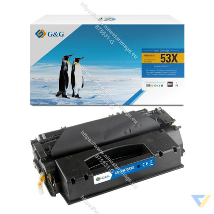 G&G Compatible HP Q7553X/CRG715H/CRG315H/CRG315II Toner Mono-0