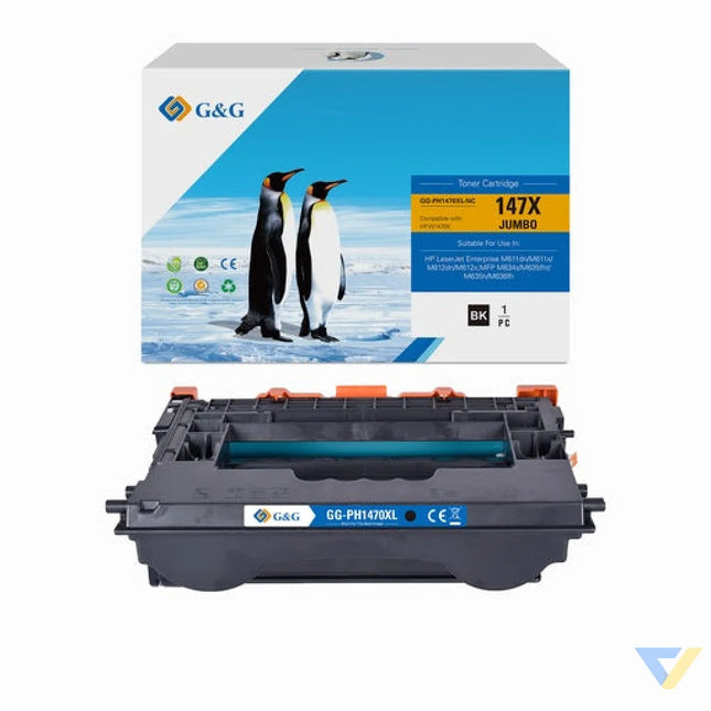 G&G Compatible HP W1470XL (147X) Toner B (No Chip)-0