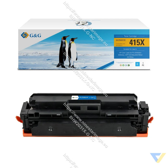 G&G Compatible HP W2031X Toner Cyan-0