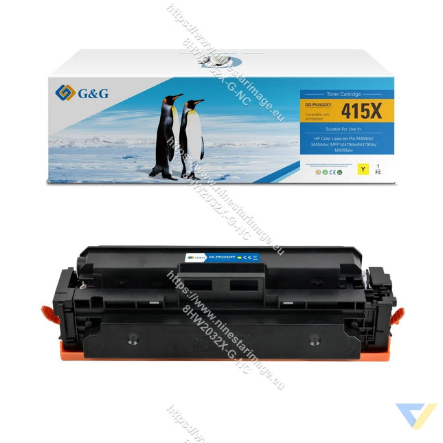 G&G Compatible HP W2032X Toner Yellow-0