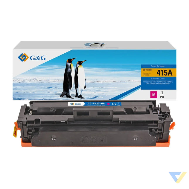 G&G Compatible HP W2033A Toner Magenta-0