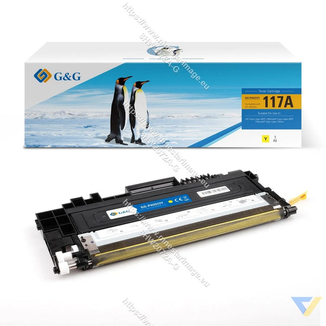 G&G Compatible HP W2072A Toner Yellow-0