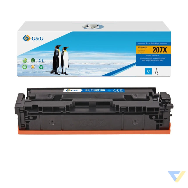 G&G Compatible HP W2211X(207X) Toner Cyan-0