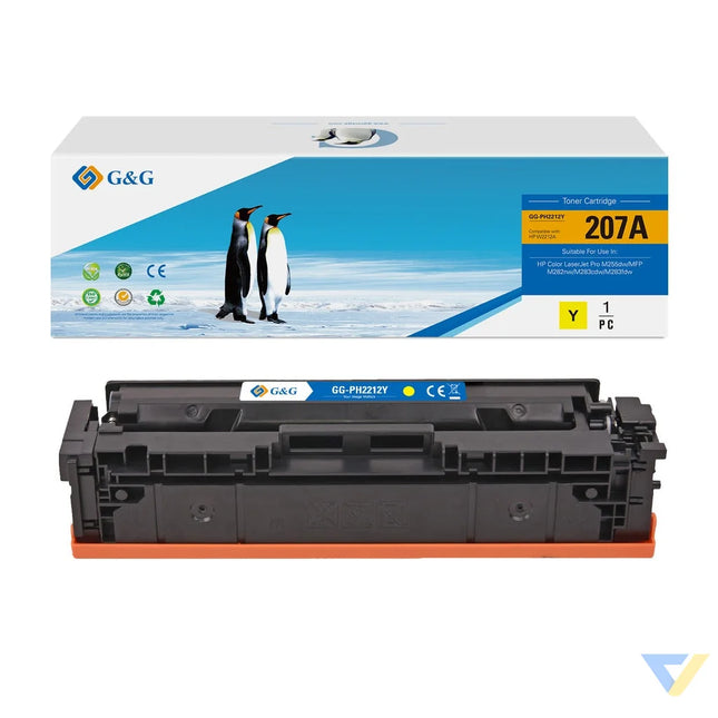 G&G Compatible HP W2212A(207A) Toner Yellow-0