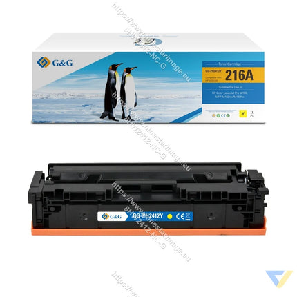 G&G Compatible HP W2412A(216A) Toner Yellow-0