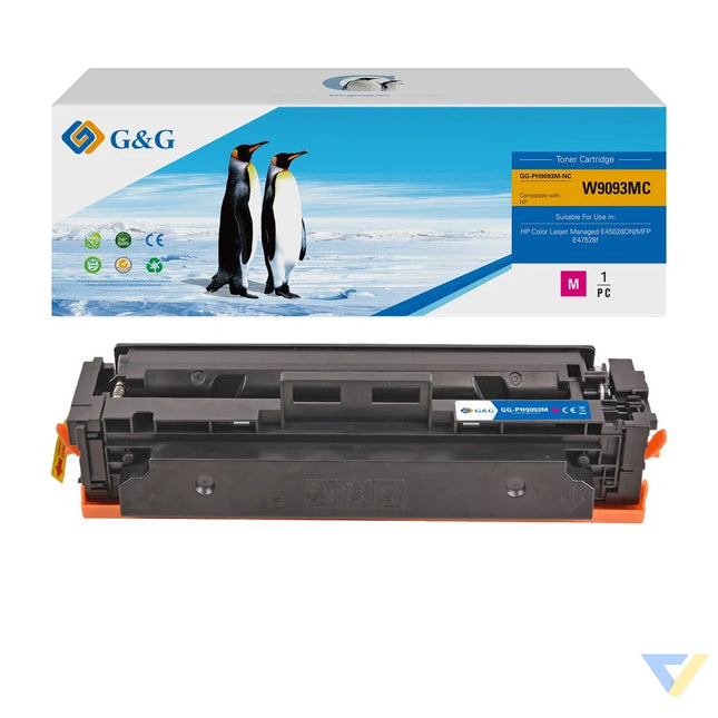 G&G Compatible HP W9093MC Toner M (No Chip)-0