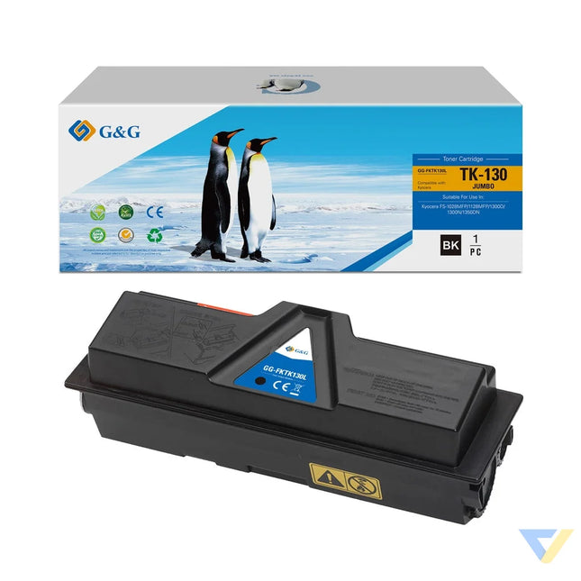 G&G Compatible Kyocera TK-130 Toner Mono-0