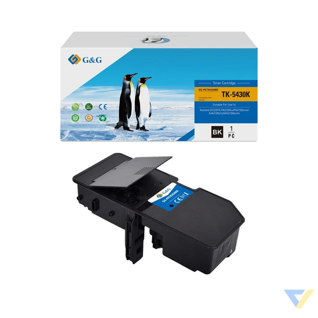 G&G Compatible Kyocera TK-5430K Toner Black-0