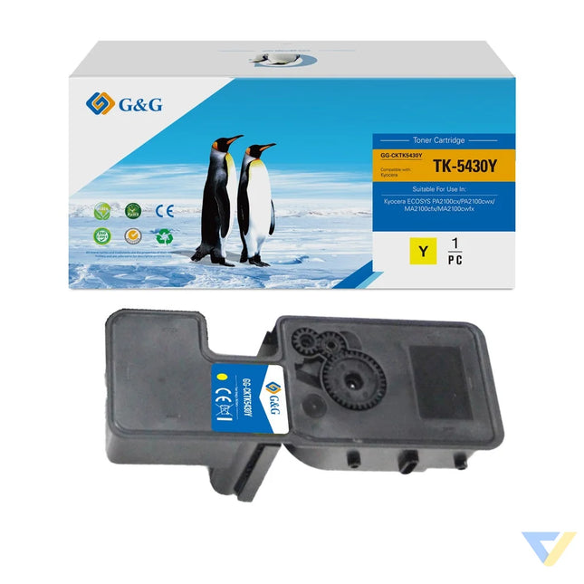 G&G Compatible Kyocera TK-5430Y Toner Yellow-0