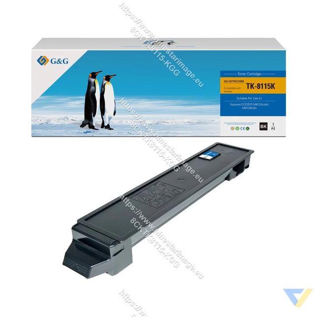 G&G Compatible Kyocera TK-8115BK Toner Black-0