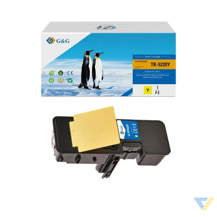 G&G Compatible Kyocera TK5220Y Toner Yellow-0