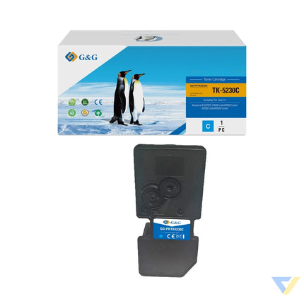 G&G Compatible Kyocera TK5230C Toner Cyan-0