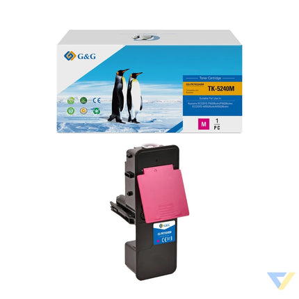 G&G Compatible Kyocera TK5240M Toner Magenta-0