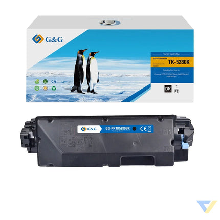 G&G Compatible Kyocera TK5280BK Toner Black-0