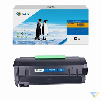 G&G Compatible Lexmark 50F1U00/50F4U00/50F2U00/50F5U00/50F0UA0/50F3U00/50F5U0E Toner Mono-0