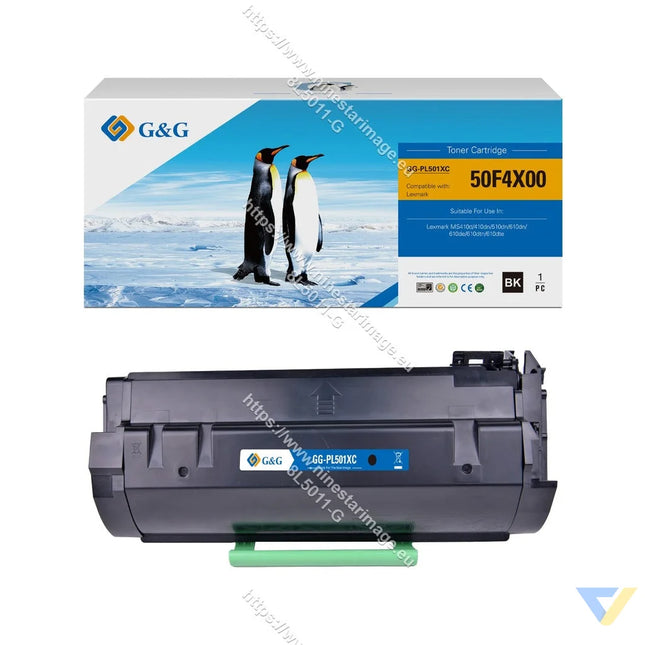G&G Compatible Lexmark 50F1X00/50F4X00/50F2X00/50F5X00/50F0XA0/50F3X00 Toner Mono-0