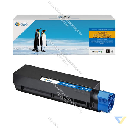 G&G Compatible OKI 45807105/45807106/45807107 Toner Mono-0