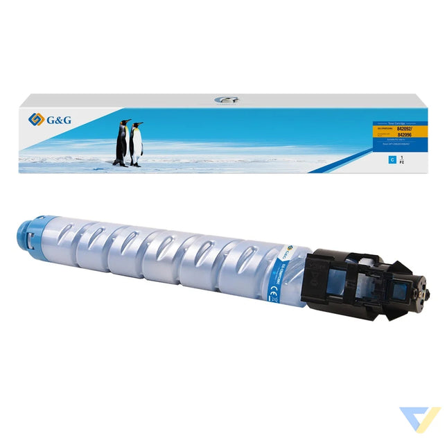 G&G Compatible Ricoh 842092/842096 Toner Cyan-0