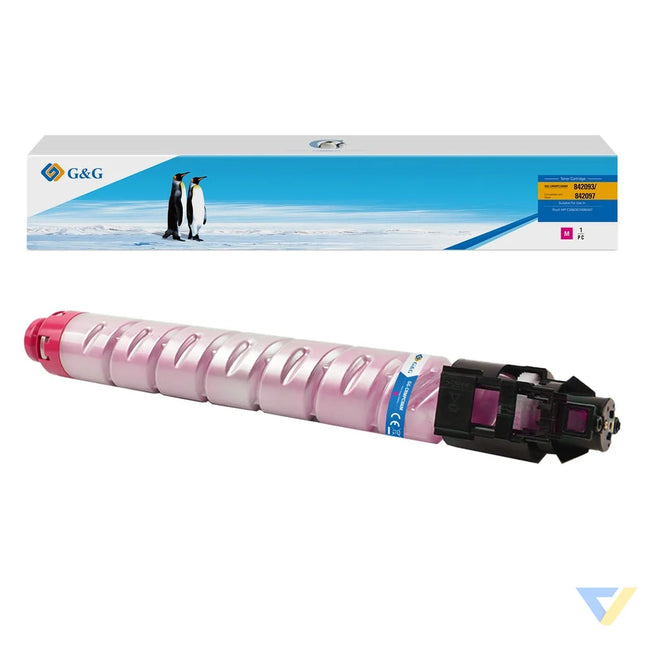 G&G Compatible Ricoh 842093/842097 Toner Magenta-0