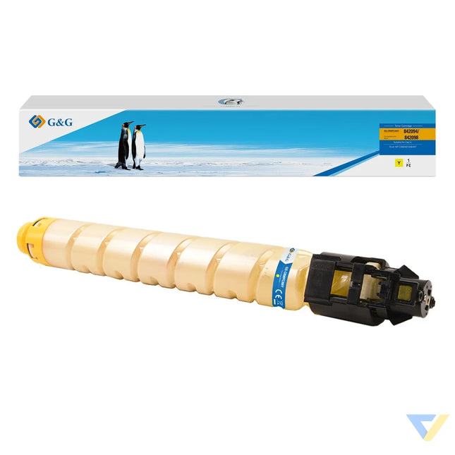 G&G Compatible Ricoh 842094/842098 Toner Yellow-0