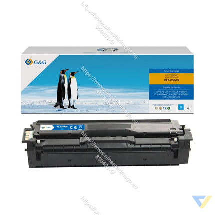 G&G Compatible Samsung CLT-C504S Toner Cyan-0
