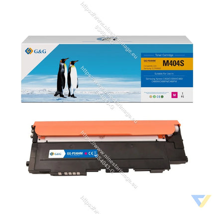 G&G Compatible Samsung CLT-M404S Toner Magenta-0