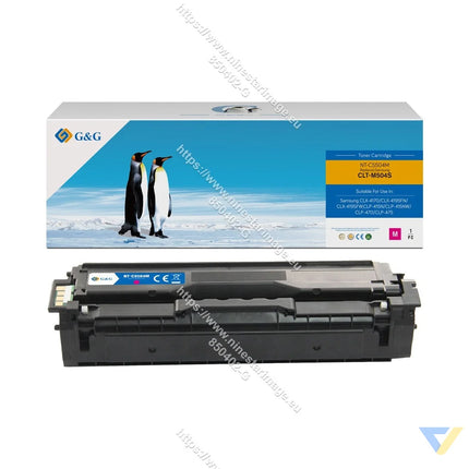 G&G Compatible Samsung CLT-M504S Toner Magenta-0