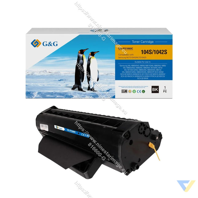 G&G Compatible Samsung MLT-D104S/MLT-D1042S Toner Mono-0
