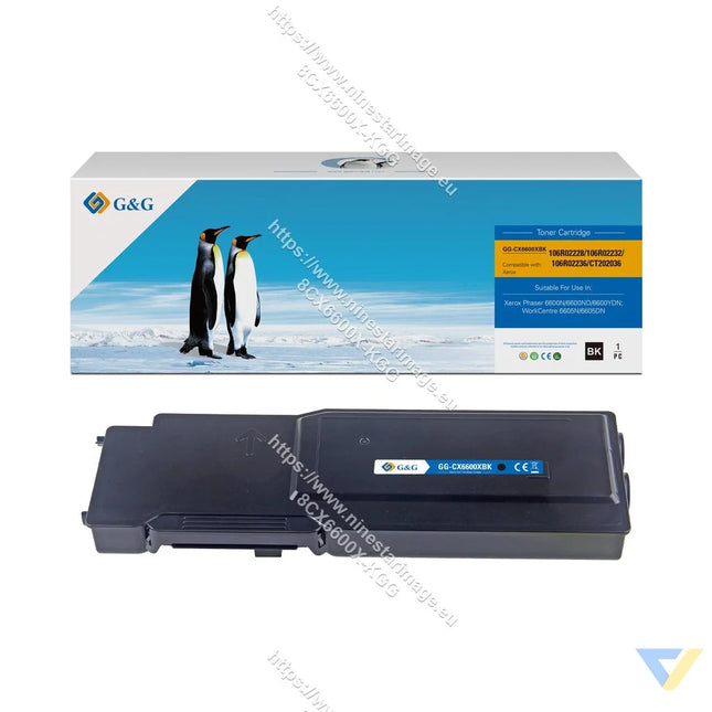 G&G Compatible Xerox 106R02228/106R02232/106R02236/CT202036 Toner Black-0