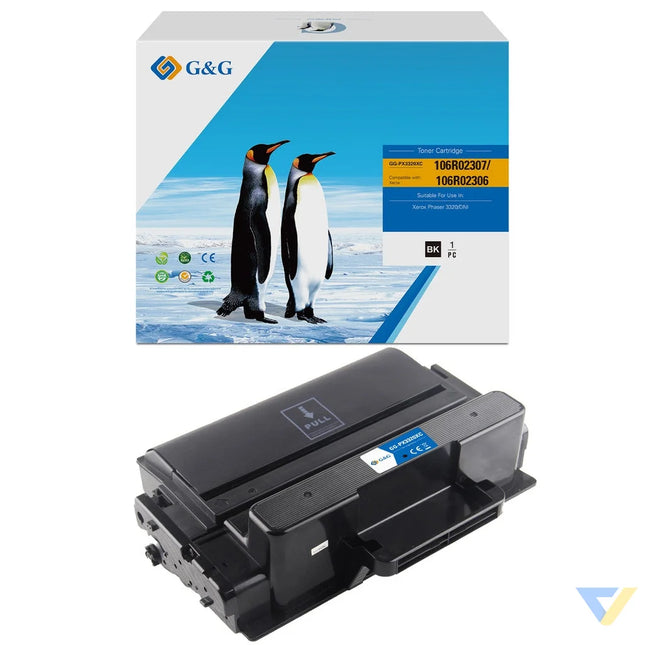 G&G Compatible Xerox 106R02307/106R02306 Toner Mono-0