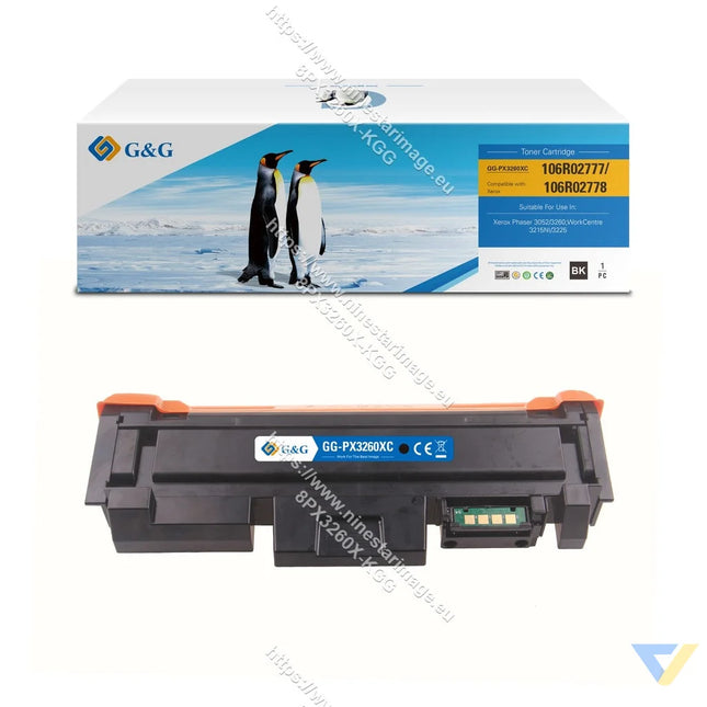 G&G Compatible Xerox 106R02777/106R02778 Toner Mono-0