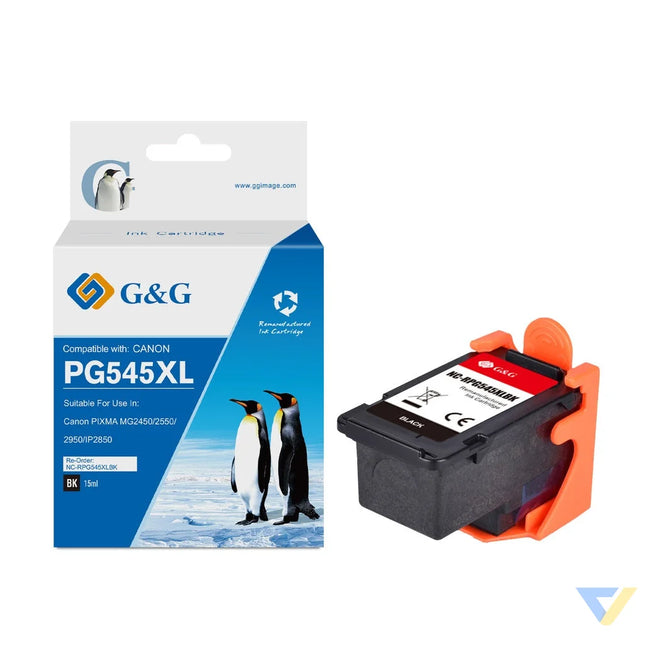 G&G Remanufactured Canon PG-545 Inkjet Cartridge Black-0