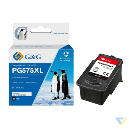G&G Remanufactured Canon PGI-575XL Inkjet Cartridge B-0