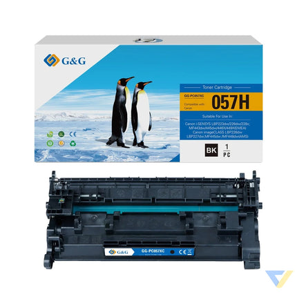 G&G Remanufactured Canon Toner 057H/Cartridge 057H Toner Mono-0