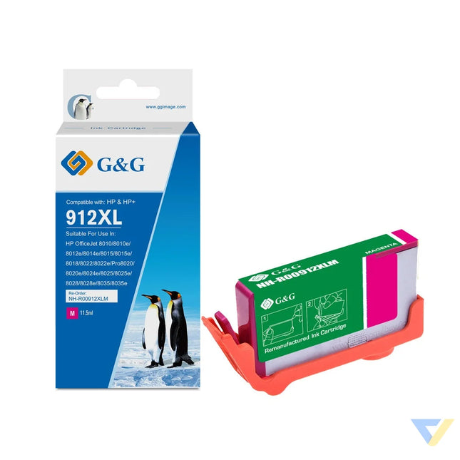 G&G Remanufactured HP 3YL82AE (912XL) Inkjet Cartridge M-0