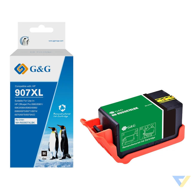 G&G Remanufactured HP 907XXL/903XL Inkjet Cartridge B-0