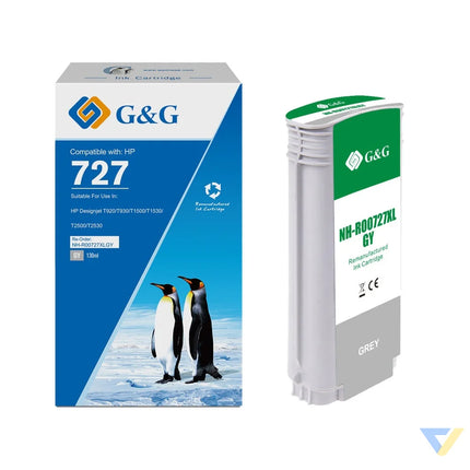 G&G Remanufactured HP B3P24A (727XL) Inkjet Cartridge GY-0