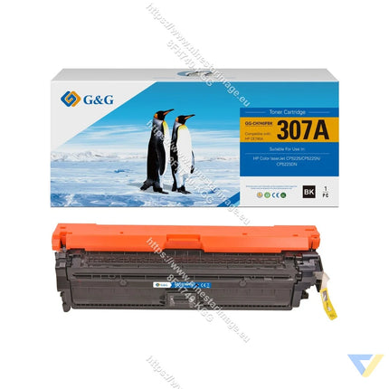 G&G Remanufactured HP CE740A Toner Black-0