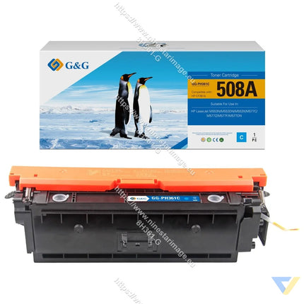 G&G Remanufactured HP CF361A Toner Cyan-0