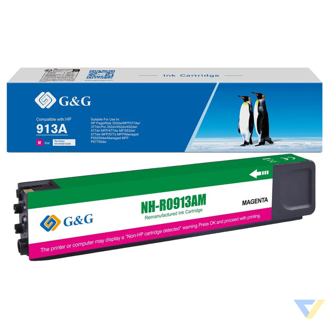 G&G Remanufactured HP F6T78AE (913A) Inkjet Cartridge M-0