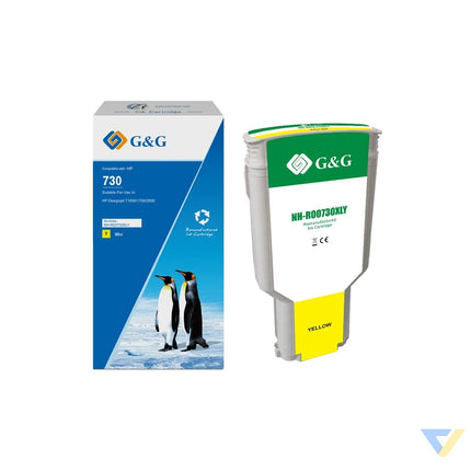 G&G Remanufactured HP P2V70A Inkjet Cartridge Yellow-0